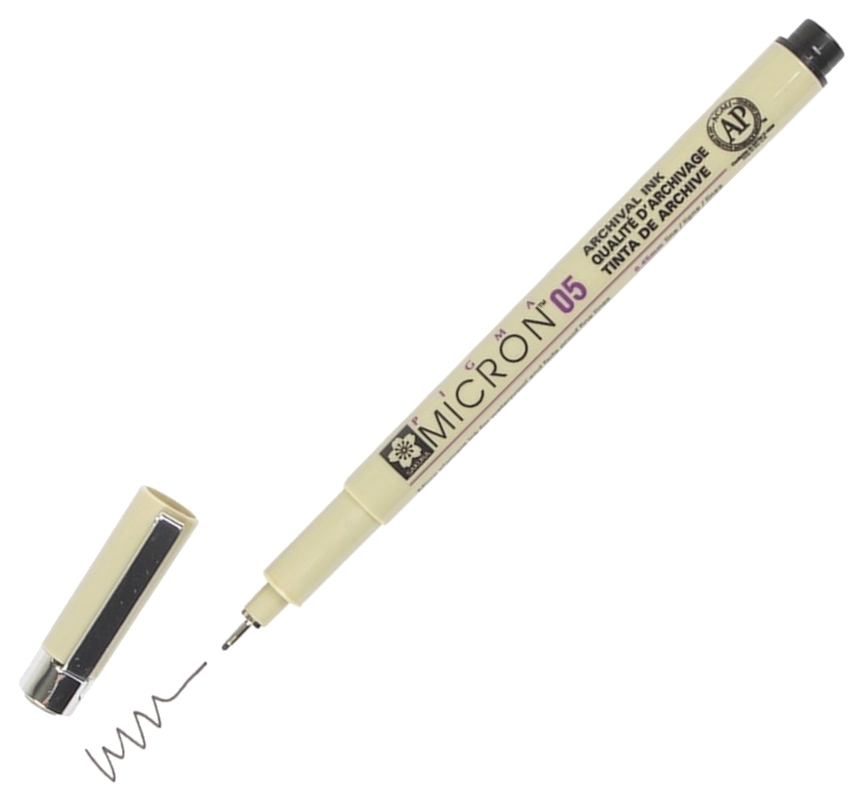 Cienkopis Pigma Micron 05 Black, Sakura
