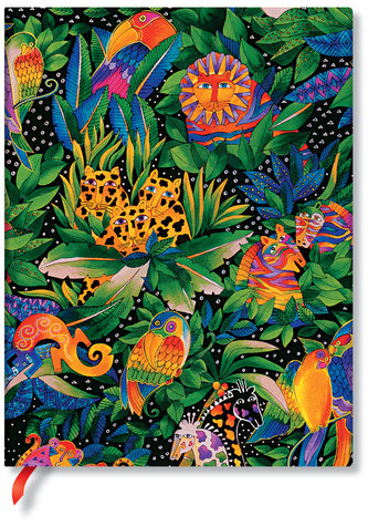 Notes Flexi Whimsical Creations Jungle Song Ultra w linie, Paperblanks