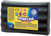 Modelina 1 kg czarna Astra 304111007