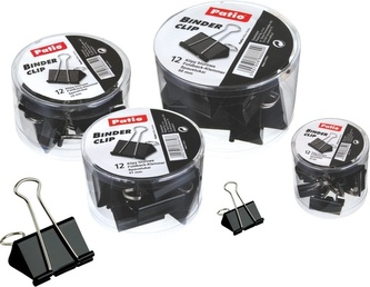 Klipsy biurowe 41mm 12szt, Patio