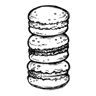 Stemple akrylowe Makaroniki (beziki), Stamperia