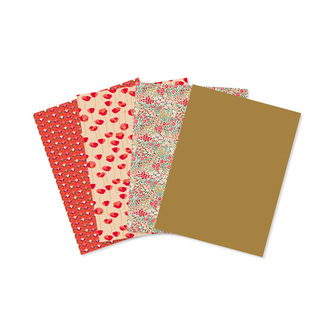 Papier do decoupage 4 ark. 30 x 40 cm kolekcja No. 32, Decopatch