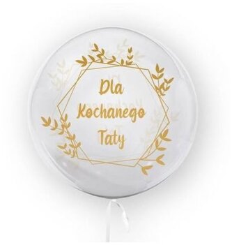 Balon 45cm - "Dla Kochanego Taty", Tuban