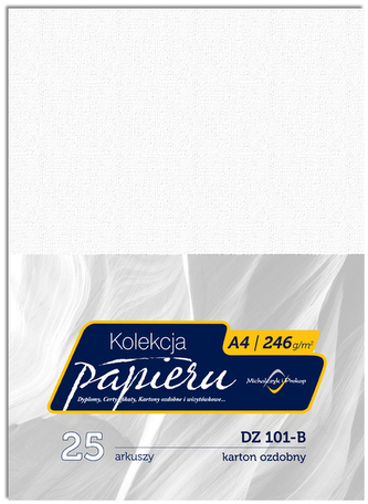 Karton wizytówkowy DZ101-B 25 ark. A4 246 g/m2, Michalczyk i Prokop