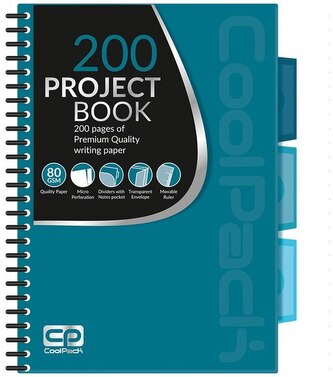 Kołonotes A5 blue CoolPack, Patio