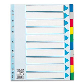 Przekładki A4+ MAXI 10k. PP, Esselte