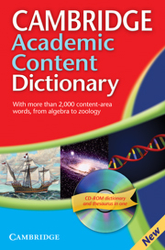 Camb Academic Content Dictionary PB/CD ROM OOP