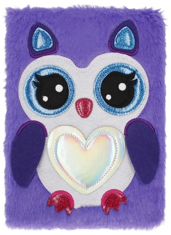 Notes pluszowy, A5, Heart,  Starpak