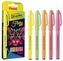 Pisaki pędzelkowe Brush Signt Pen kpl. 5 kol.Fluo SES15C, Pentel