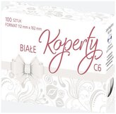 Koperty C6 białe 100szt, Pol-Mak