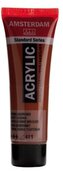 Farba akrylowa nr 411 burnt sienna 20ml, Amsterdam