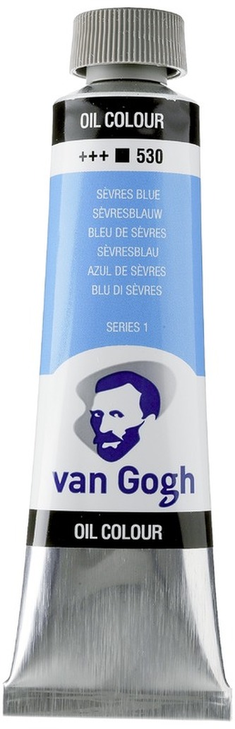 Farba olejna Van Gogh, 40ml Sevres Blue 530, Talens