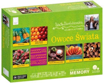Gra edukacyjna memory - Owoce świata