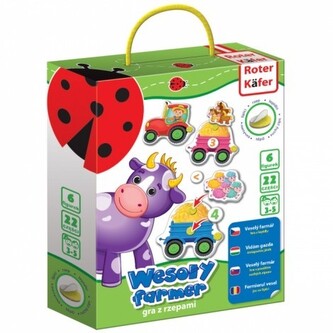 Gra edukacyjna z rzepami. Wesoły farmer