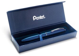 Pióro kulkowe Energel Sterling niebieskie wkład 0.7 mm nieb.w etui BL2007-WA1CCPL, Pentel Pióro kulkowe Energel Sterling niebieskie wkład 0.7 mm nieb.w etui BL2007-WA1CCPL, Pentel