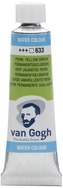 Farba akwarelowa Van Gogh 10ml Permanent Yellowish Green 633, Talens