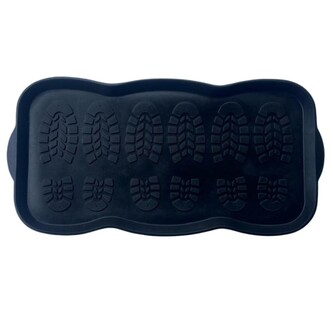 HOME ELEMENTS Rohož gumová, Zvlněná, 40x80 cm