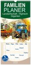 Familienplaner 2025 - Landwirtschaft - Hightech Giganten mit 5 Spalten (Wandkalender, 21 x 45 cm) CALVENDO