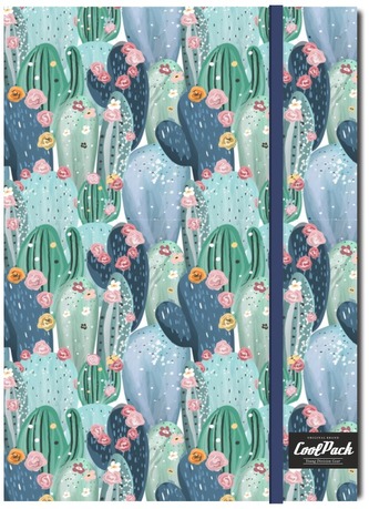 Brulion A5 z gumką Arizona CoolPack, Patio