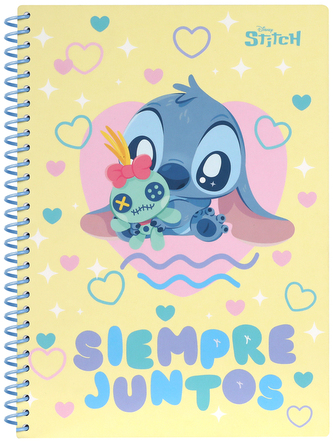 Kołonotes B5 100 k. kratka Disney Fashion Stitch wzór 1, Patio