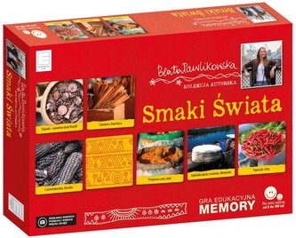 Gra edukacyjna memory - Smaki Świata