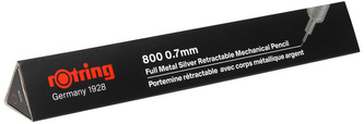 Ołówek automatyczny 800 srebrny 0.7 mm s01854234, Rotring