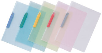 Skoroszyt zaciskowy przezr., Pentel