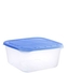 Mega Plast, Dóza Frigo basic 19 x 19 x 9 cm (2 l), hranatá, růžová, žlutá, modrá nebo zelená