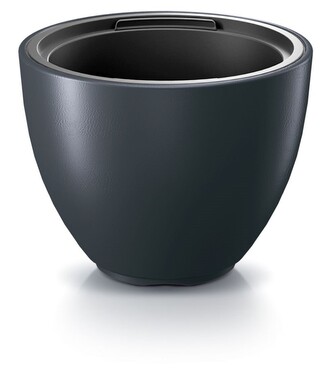 Květináč s vkladem HEOSE III antracitový, varianta 46,9 cm