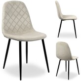 Čalouněná designová židle ForChair III béžová