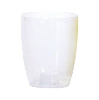 Květináč Coubi Orchidea transparentní I mat, varianta 16 cm