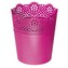 Květináč s krajkou Lace fuchsie, varianta 13,5 cm