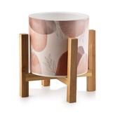 Keramický květináč na stojanu Ava mix II