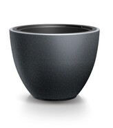 Květináč HEOSE ECO WOOD antracitový, varianta 56,9 cm