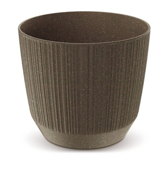 Květináč RYWO ECO kávový, varianta 12,6 cm
