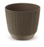 Květináč RYWO ECO kávový, varianta 12,6 cm