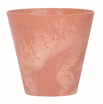 Květináč Tubus Small Oval oranžový, varianta 30 cm