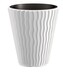 Květináč Small Sandy bílý, varianta 34,9 cm