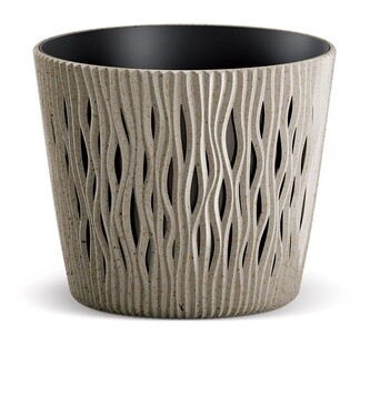 Květináč SCANDY ECO natural hnědý, varianta 22,5 cm