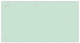 Przekładki karton, 1/3 A4, 240x105mm, 100szt, zielone, Office Products