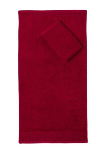 Bavlněný ručník Aqua 30x50 cm bordó