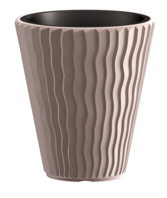 Květináč Small Sandy hnědý, varianta 39 cm