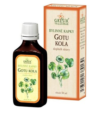 Gotu kola kapky