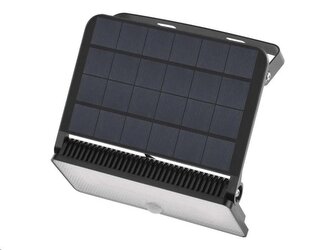 LED solární reflektor EMOS ZG122S SOLO s pohybovým čidlem, černý, neutrální bílá