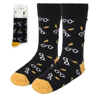 Cerdá Ponožky černé s brýlemi, Harry Potter