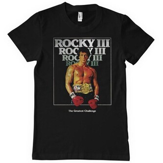 Tričko Rocky III - Vintage Poster, L