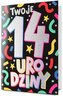Karnet Urodziny 14