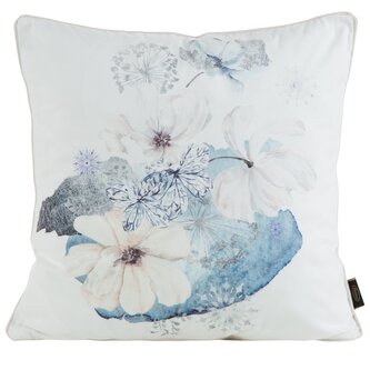 Dekorační polštář DESTINY II. modrá 45x45 cm Mybesthome