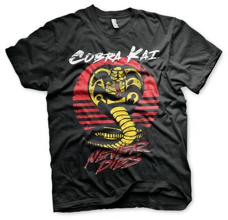 Tričko Cobra Kai - Round Patch, S