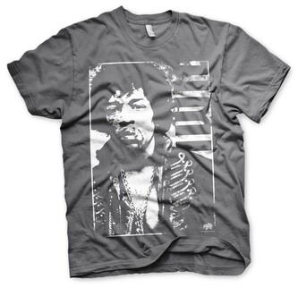 Tričko Jimi Hendrix - Distressed, S